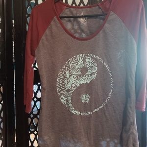 Volcom 3/4 baseball tee